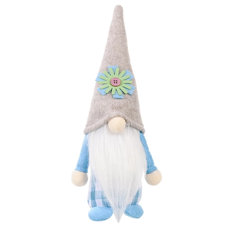 Spring Flowers Gnome Faceless Doll Mother's Day Gnomes Gift For Mother Home Decor Ornaments