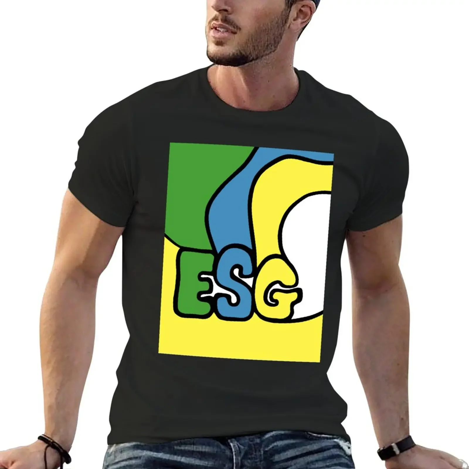 

ESG Post Punk T-Shirt shirts graphic sports fans mens workout shirts