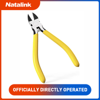 Natalink 5 Inch Ultra Sharp Wire Cutters with Flat Surface Blade Durable Wire Cutter Nozzle Pliers for Cutting various cable
