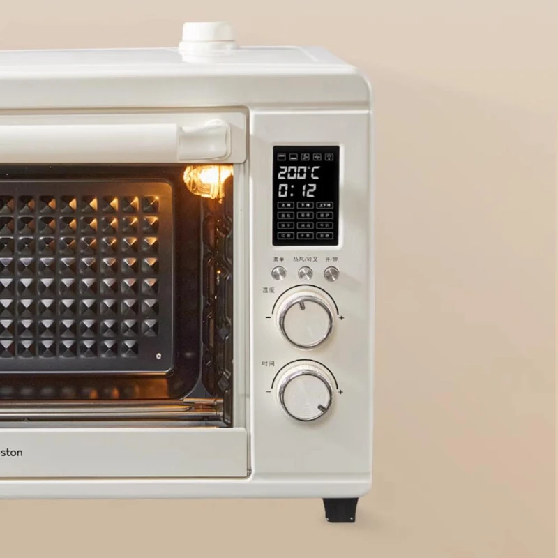 Oven Household New 220V 40L Large Capacity Enamel Liner Steam Oven 오븐 فرن كهربائي hornos para panaderia