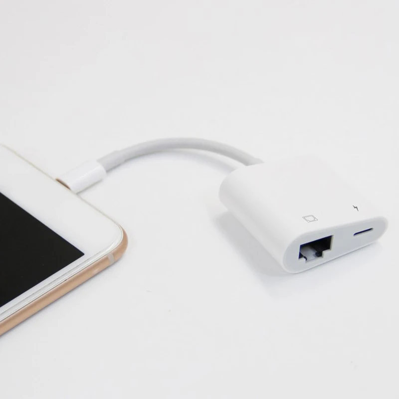 Adaptador convertidor Ethernet para teléfono móvil, tarjeta de red tipo C a Puerto RJ45, carga PD, conexión estable para Xiaomi, Huawei y Iphone