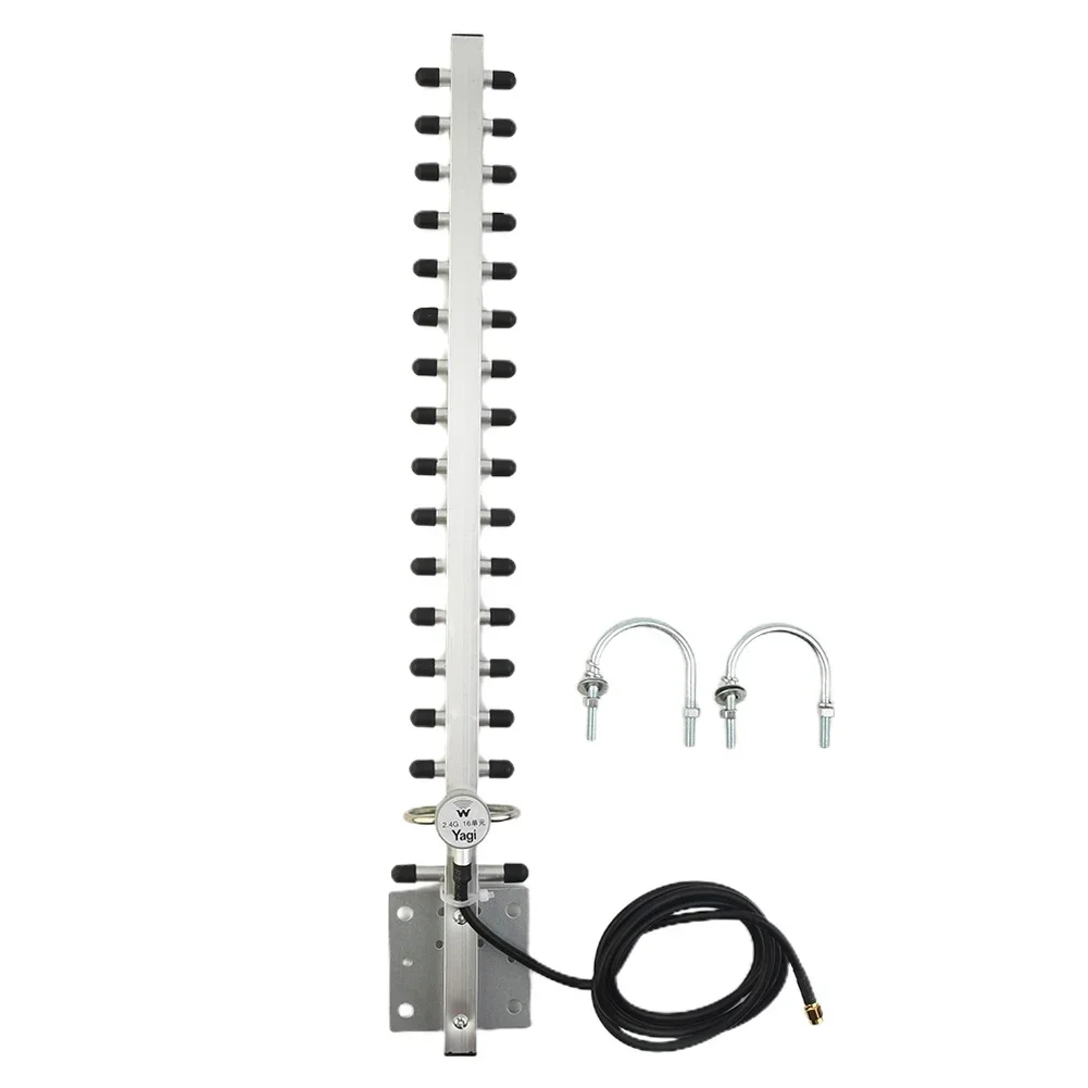 

Boost Your WiFi Signal Range With High Gain 2 4GHz Outdoor Antenna 25dBi Gain Compatible With For Routers Modems