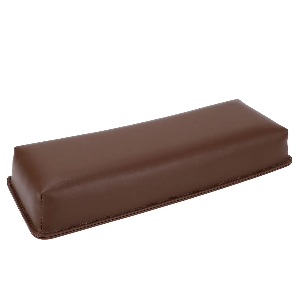 Rectangle Nail Hand Pillow Memory Foam PU Leather Manicure Arm Rest High Elastic High Density Sponge Manicure Hand Pillow