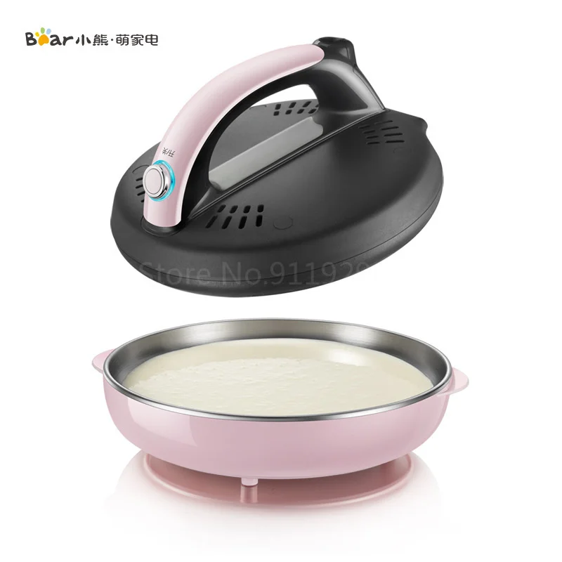 التلقائي غير عصا كريب صناع آلة صنع الفطائر المحلاة جهاز صُنع فطائر البيتزا المنزلية المطبخ أداة كهربائية مقلاة خبز الدعامات المعدنية الاتحاد الأوروبي