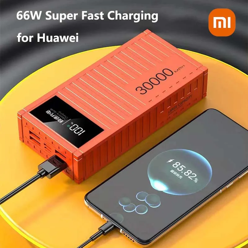 Xiaomi 80000mAh 66W سوبر شحن سريع قوة البنك المحمولة حاوية سعة كبيرة التخييم بطارية خارجية آيفون سامسونج #6