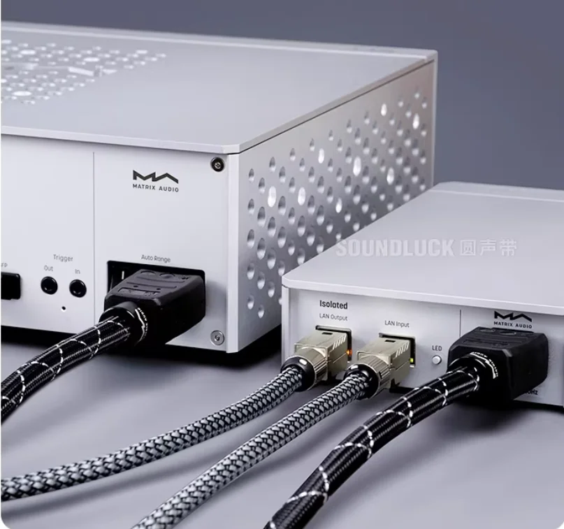 Matrix SI-1 HiFi Audio Grade Network Optoelectronic Isolator Eliminates Noise Interference