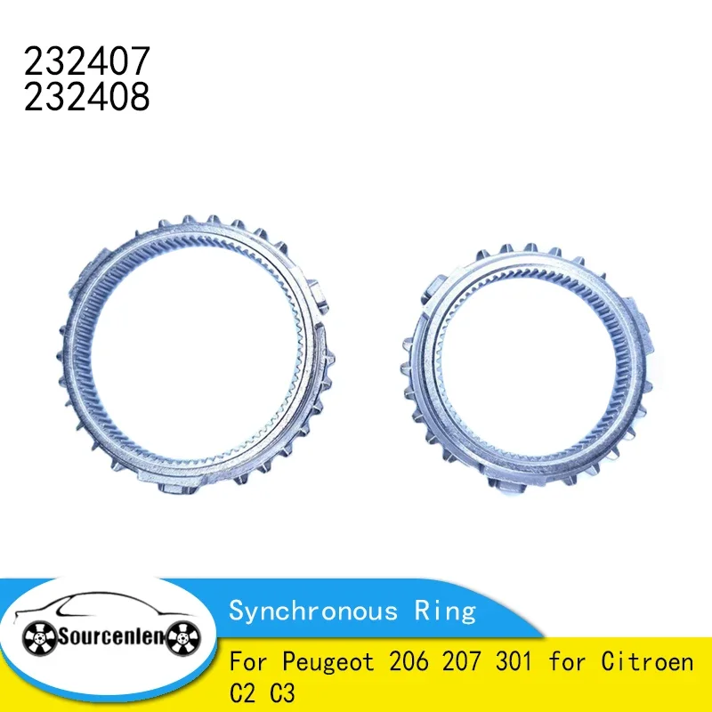 Synchronous Ring 232408 232407 for Peugeot 206 207 301 for Citroen C2 C3