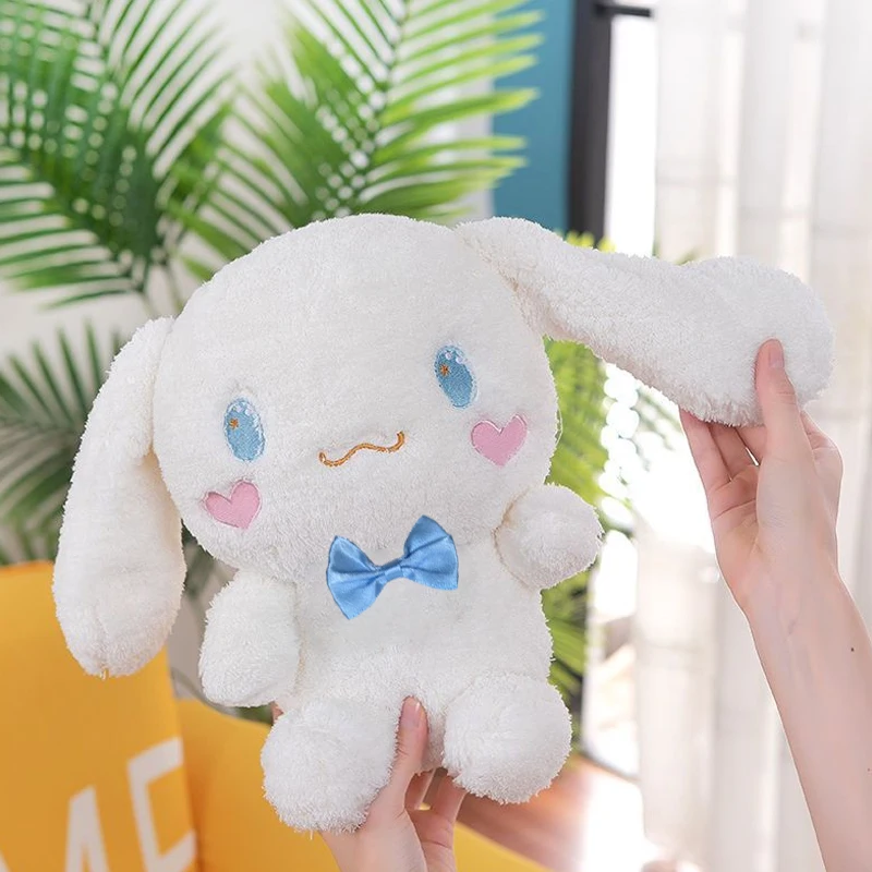 

new 25cm Sanrio Anime Kawaii Cinnamon Roll Super Soft Plush Pp Cotton Girl Sofa Pillow Baby Sleep Toys Children Birthday Gift
