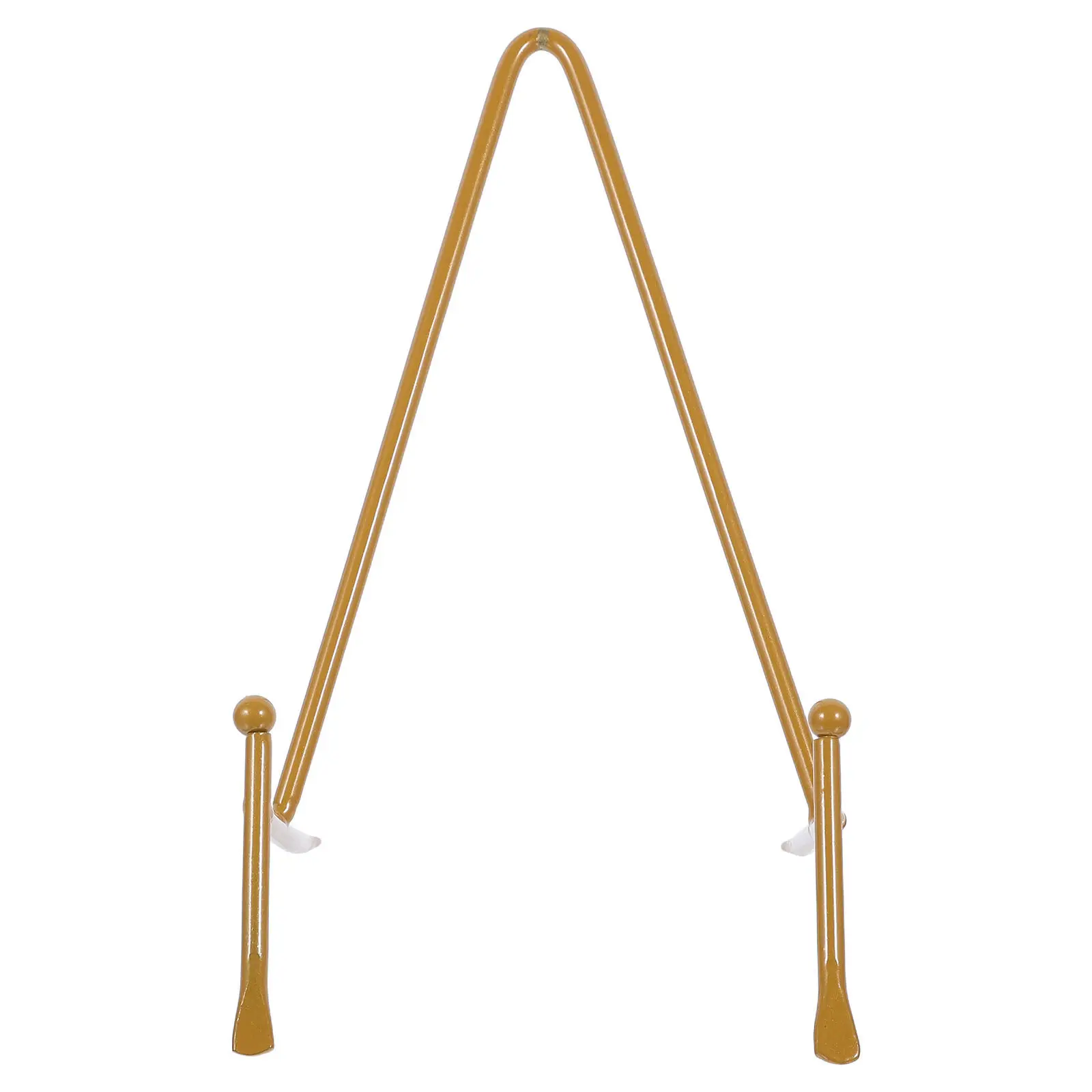 Metal Tripod Plate Stand 19Cm Sturdy Display Stand Wedding Welcome Sign Photo Frame Holder Gallery Storefront Presentations