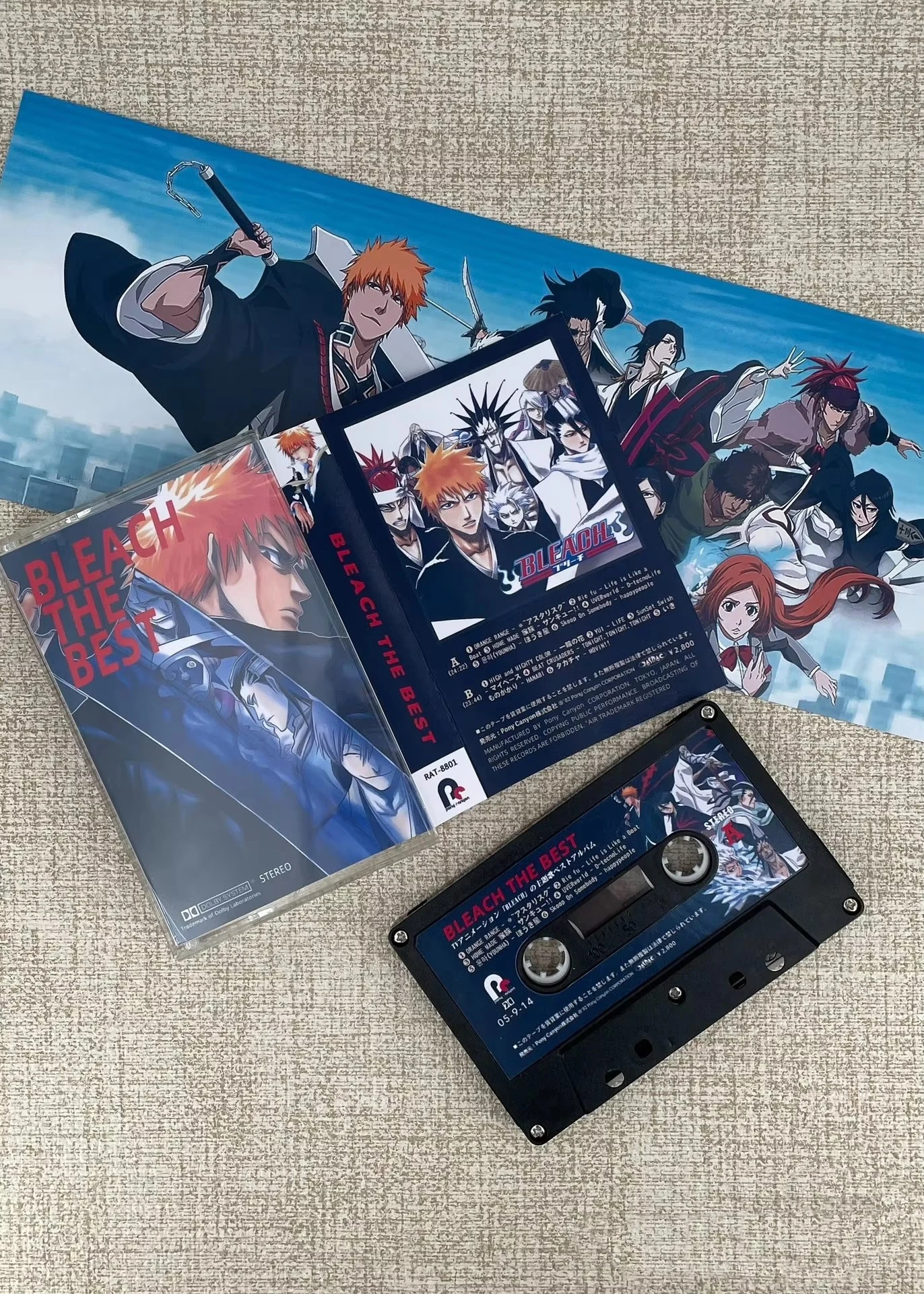 

Аниме BLEACH Orange Range Музыкальная лента BLEACH THE BEST OST Альбом Кассеты Косплей Walkman Рекордер Автомобильные Soundtracks Коллекция коробок