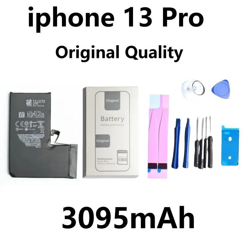 Xilecaly Originele Hoogwaardige Batterij Voor Iphone Se 5 6S 5S 7 8 Plus X Xs Max Xr 11 Pro Mobiele Telefoon Met Gratis Tools Sticker