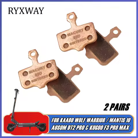 02D Disc Brake Pad for INOKIM OXO VSETT 10+ KAABO WOLF WARRIOR KING GT MANTIS 10 AUSOM DT2 PRO KUGOO F3 PRO MAX Electric Scooter