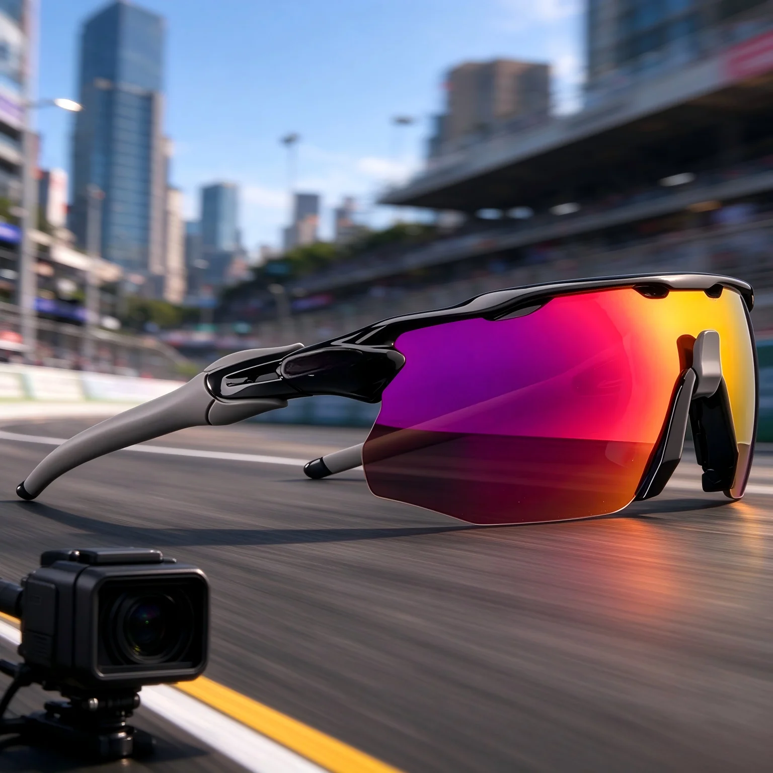 Luxury Brand  Photochromic Sports Sunglasses UV Protection Windproof Cycling Goggles Outdoor 9442