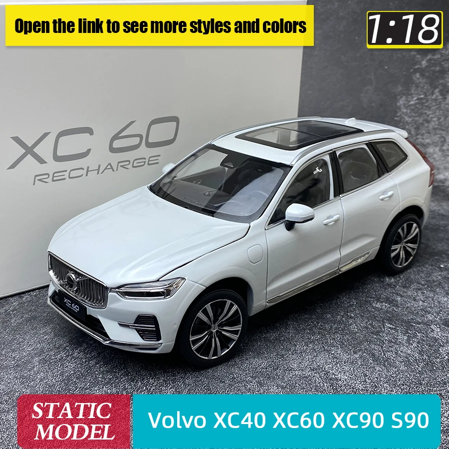 

Литая под давлением модель масштаба 1:18, новая модель автомобиля из сплава XC60 XC40 XC90 S90, внедорожник, седан, коллекция статических дисплеев