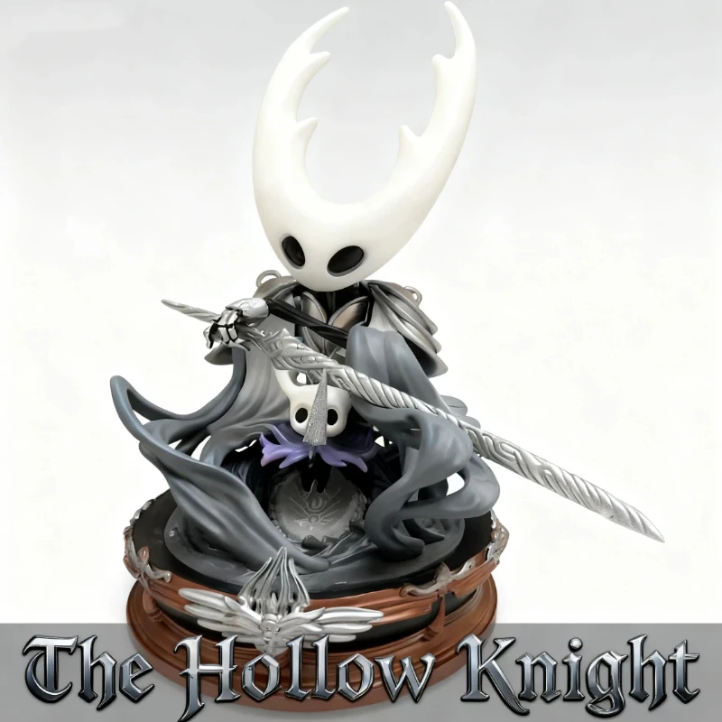 

26cm Gk Hollow Knight Pure Vessel Game Action Figures Model Statue Office Desktop Ornament Decoration Collectible Boy Toys Gifts