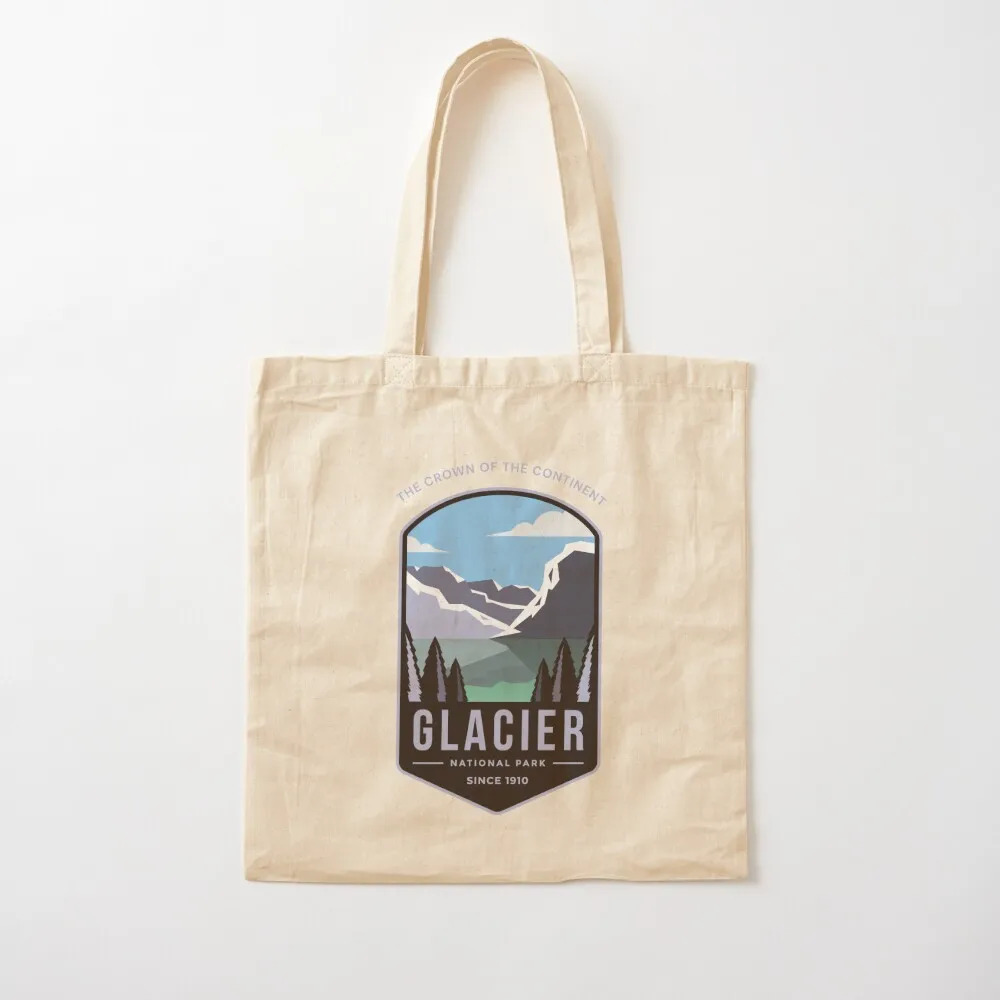 

Glacier National Park Tote Bag Reusable bags bags for women Canvas Tote Bag