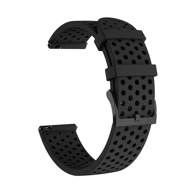 New 20mm Strap Soft Breathable Silicone Strap for Suunto 3 Fitness Sport Smart Watch Bracelet for Suunto3 Fitness Correa Strap