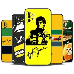 Ayrton Senna Case For Samsung Galaxy A13 A33 A53 A32 A52 A22 A12 A15 A25 A71 A51 A14 A24 A34 A54 Cover