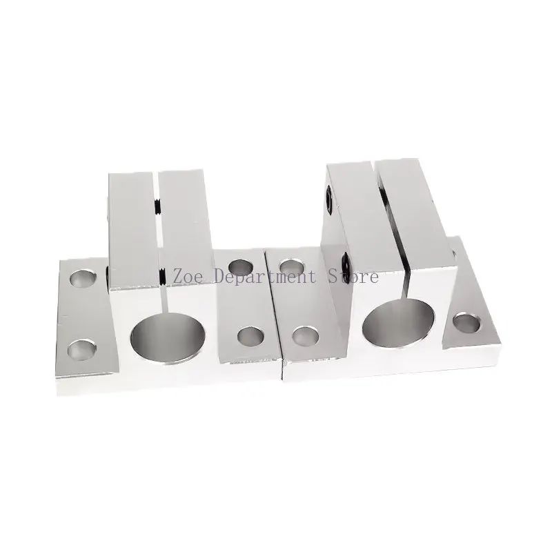 Guide shaft side mounting type support Aluminum alloy bearing base Optical shaft fixing seat bracket