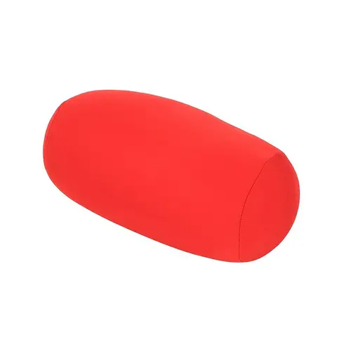 롤 홈 시트 머리 받침 목 지지대 여행 마이크로 미니 마이크로 비드 쿠션 코진 장식, 1 개