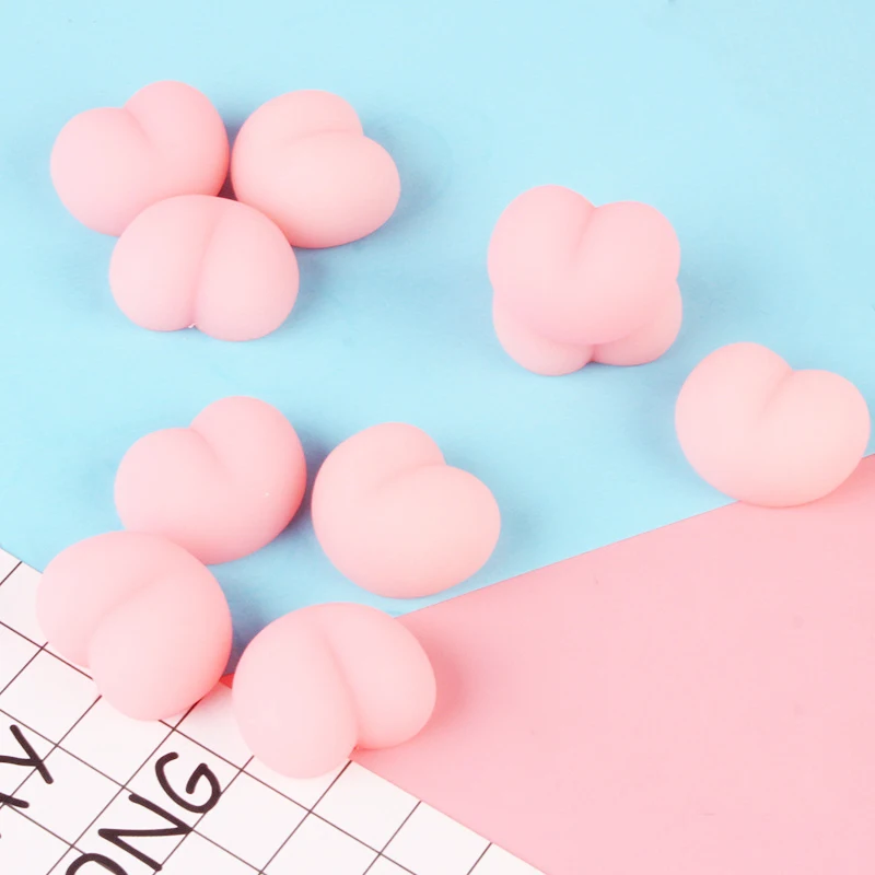 10/20pcs Funny Gift Cute Butt Antistress Ball Squeeze Birthday Party Favors Office Stress Relief Accessories Party Gift