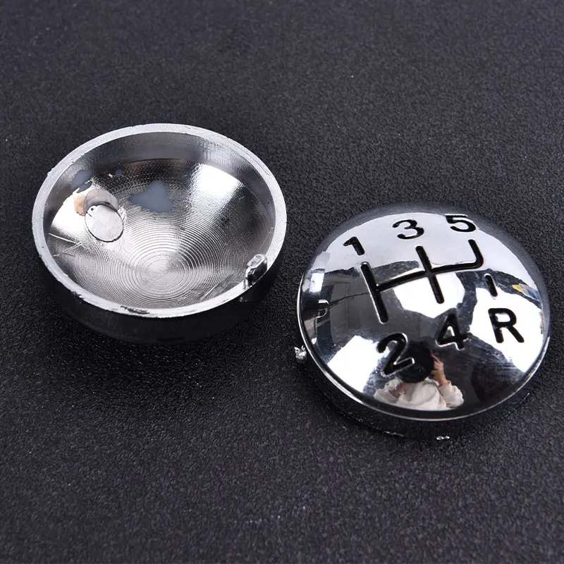 5 Speed Gear Shift Knob Lever Emblem Cap Cover For 106 107 205 206 207