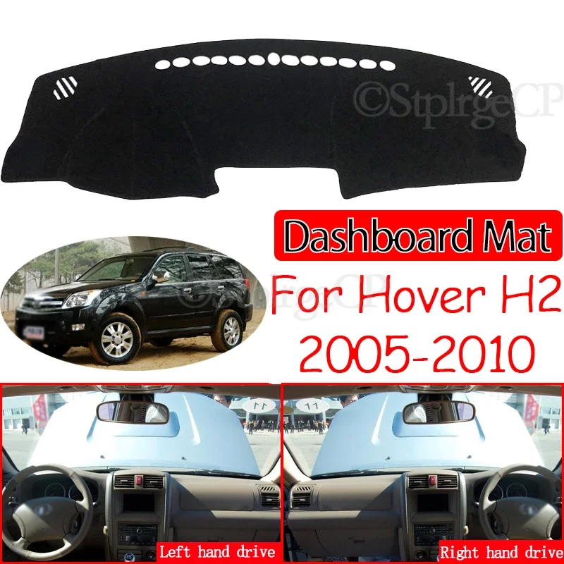Anti-Slip Mat Dashboard Pad Sunshade Dashmat Protect Car Accessories Greatwall for Great Wall Hover H2 2005 2006 2007 2008 2009