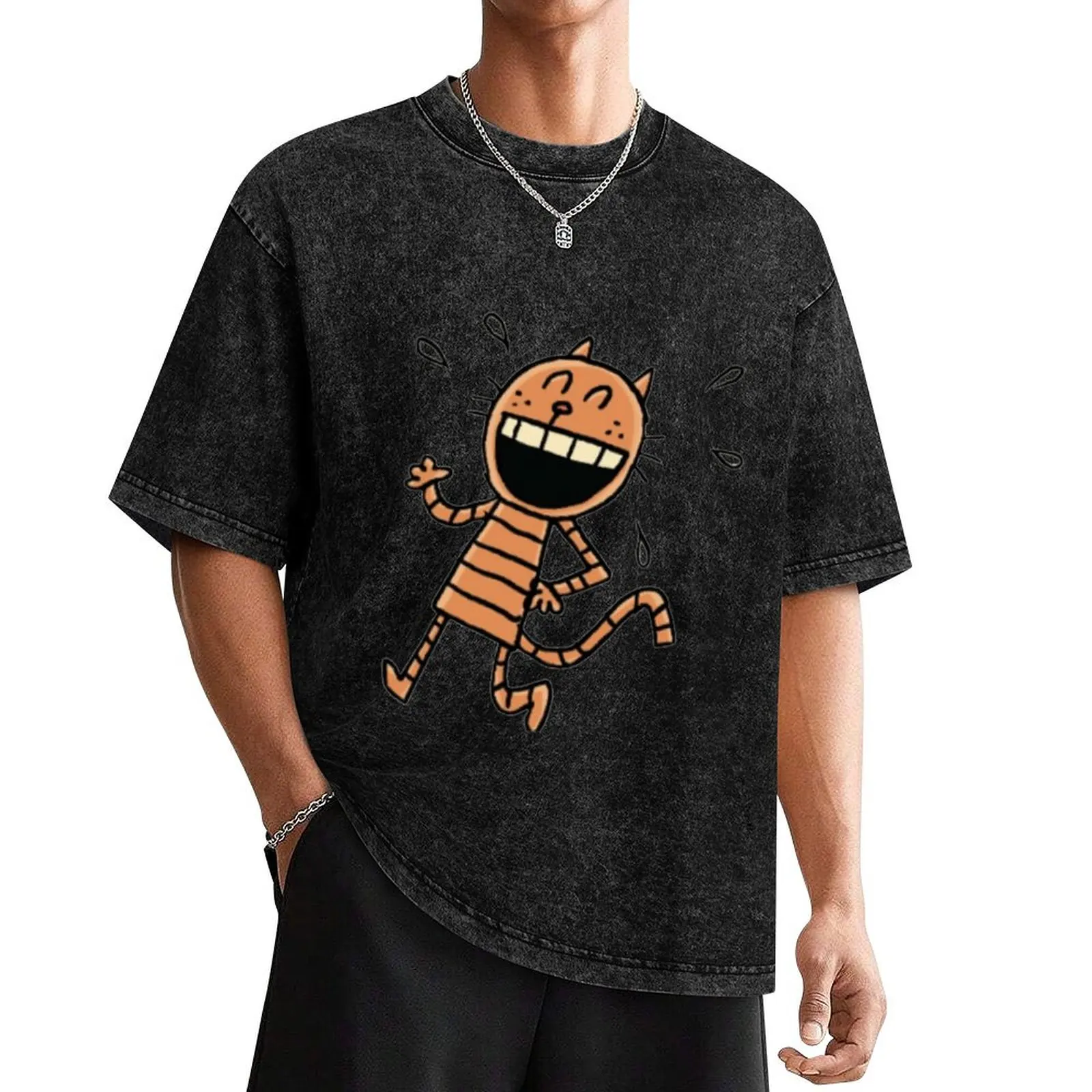 

Petey the Cat T-Shirt T-shirts oversize boys animal print men clothing