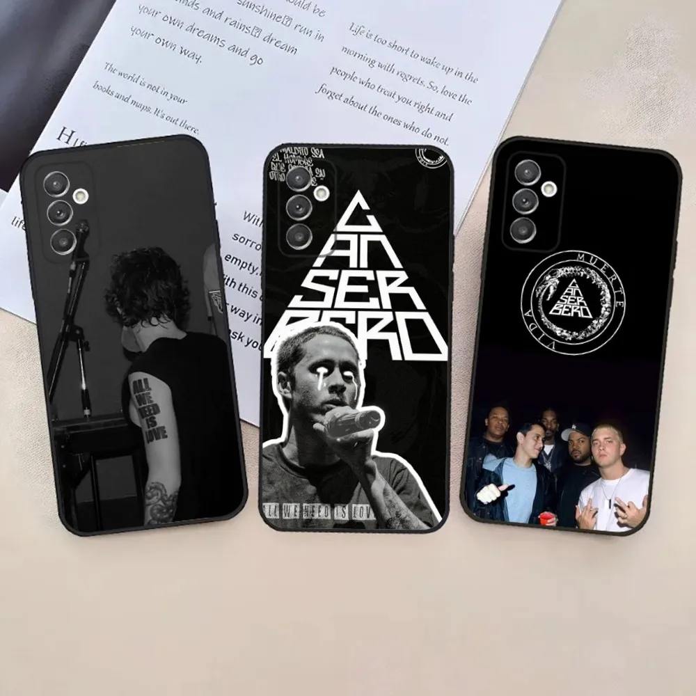 

Residente Canserbero Coque Phone Case For Samsung S24,23,22,30,21,10,9,Ultra,Plus,Lite,FE,5G Black Soft Case
