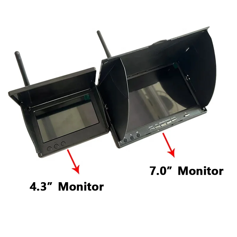 Real-Time Sonar 7inch Screen 500M Underwater Fishing With Sonar for Bait Boat