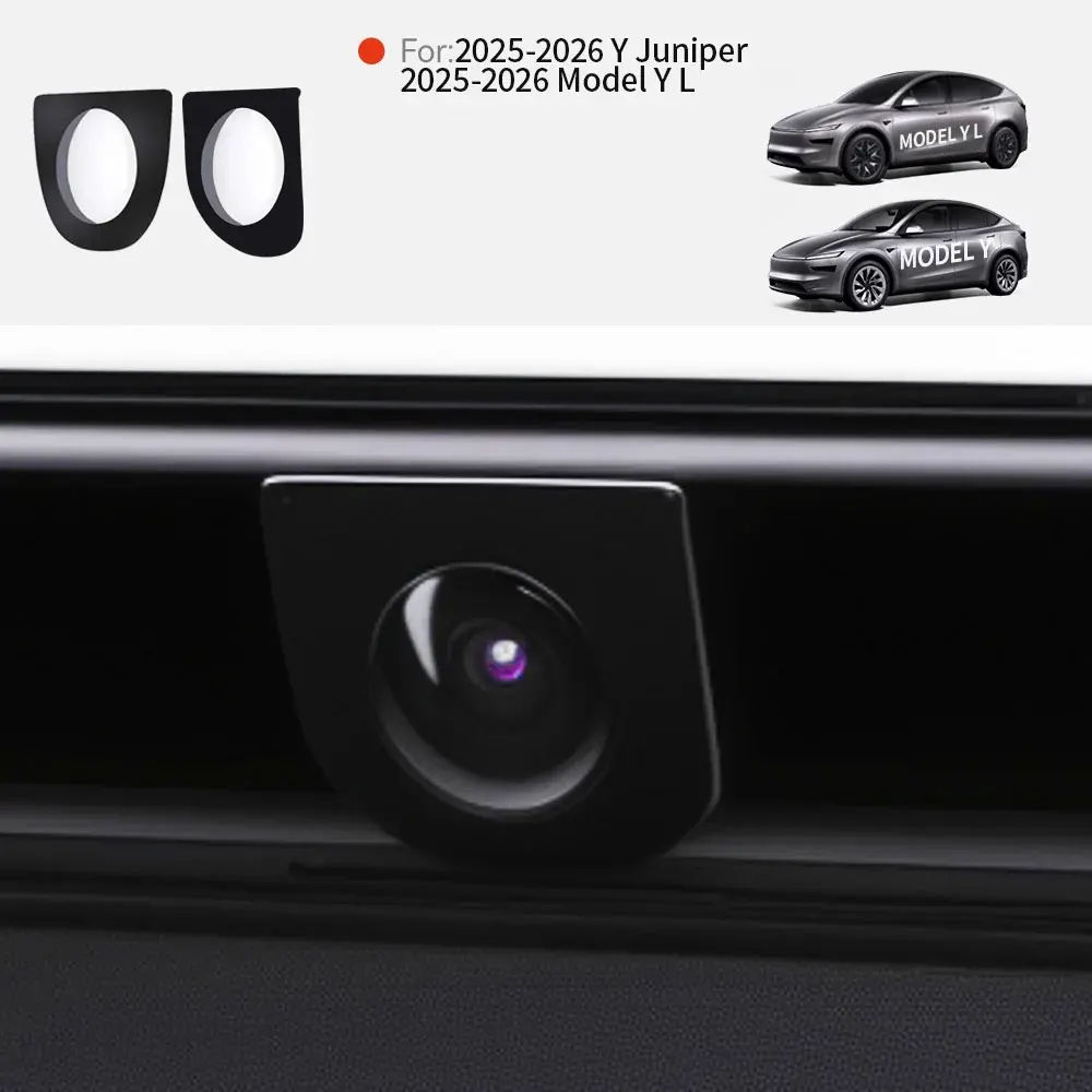 

2 шт. Защита камеры для Tesla Model Y 2026 Juniper, для Tesla Model 3 2026 Highland, защита объектива, противоударная, водонепроницаемая