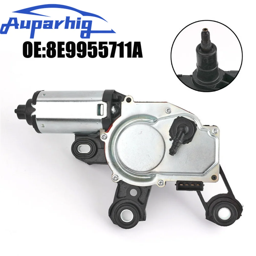 

New Rear Windscreen Wiper Motor 8E9955711A 8E9955711B with 4 Pins Plug 12V For Audi A3 A4 A6 Q5 Q7 Allroad 8E9955711C 8E9955711D