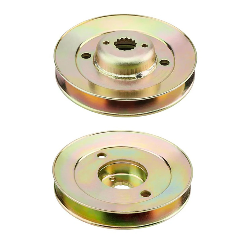 

Fast Mowing Operation Deck Spindle Pulley Efficient Pulley Iron Alloy Pulley Long Service Life Reduced Noise And Vibration