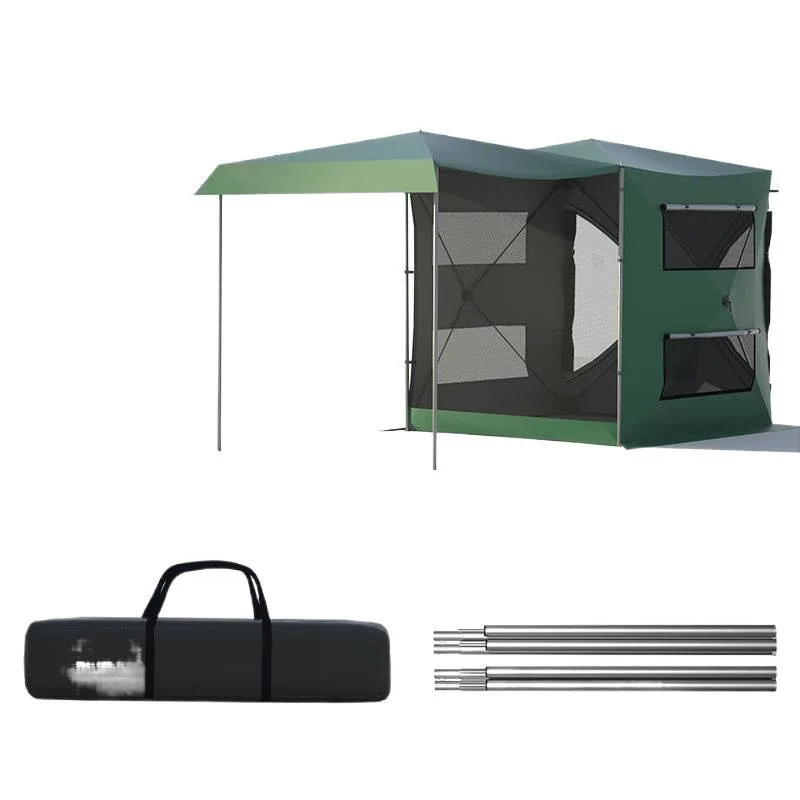 Rear extension tent Self-driving tour Side tent Roof carrying canopy awning