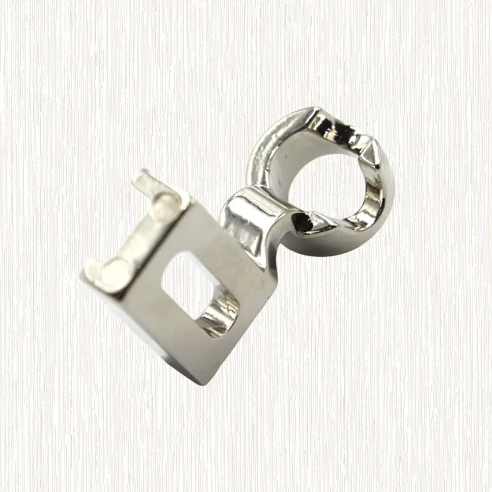 스테인리스 스틸 로우 룰러 프리 모션 프레서 풋 1/4 인치 월 니들 프로텍션 롱 슬롯 조절 가능 브라더 싱어 호환