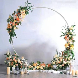 Round Balloon Arch Balloon Circle Stand Holder Frame Ring Birthday Baloon Decor Wedding Party Decorations Baby Shower Background