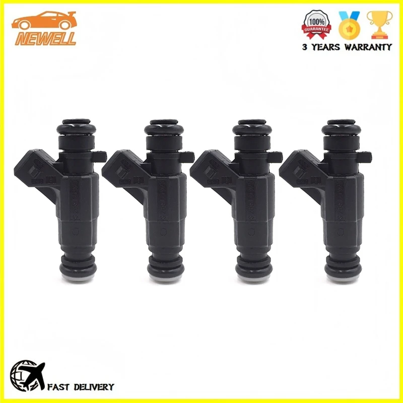 4pcs 0280155925 YS6U-9F593-HA YS6U9F593HA YS6UHA Fuel Injector For  Ford Ikon Courier Van 1.6 Escort / Fiesta II /Ka 1.6