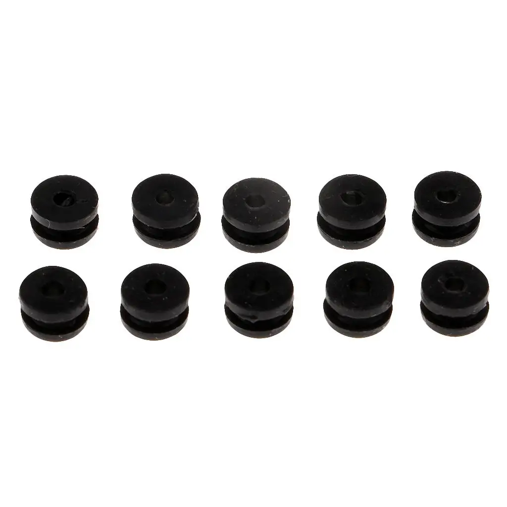 10pcs 4 X 6mm M2 Anti-Vibration Washers Rubber Damping Ball for