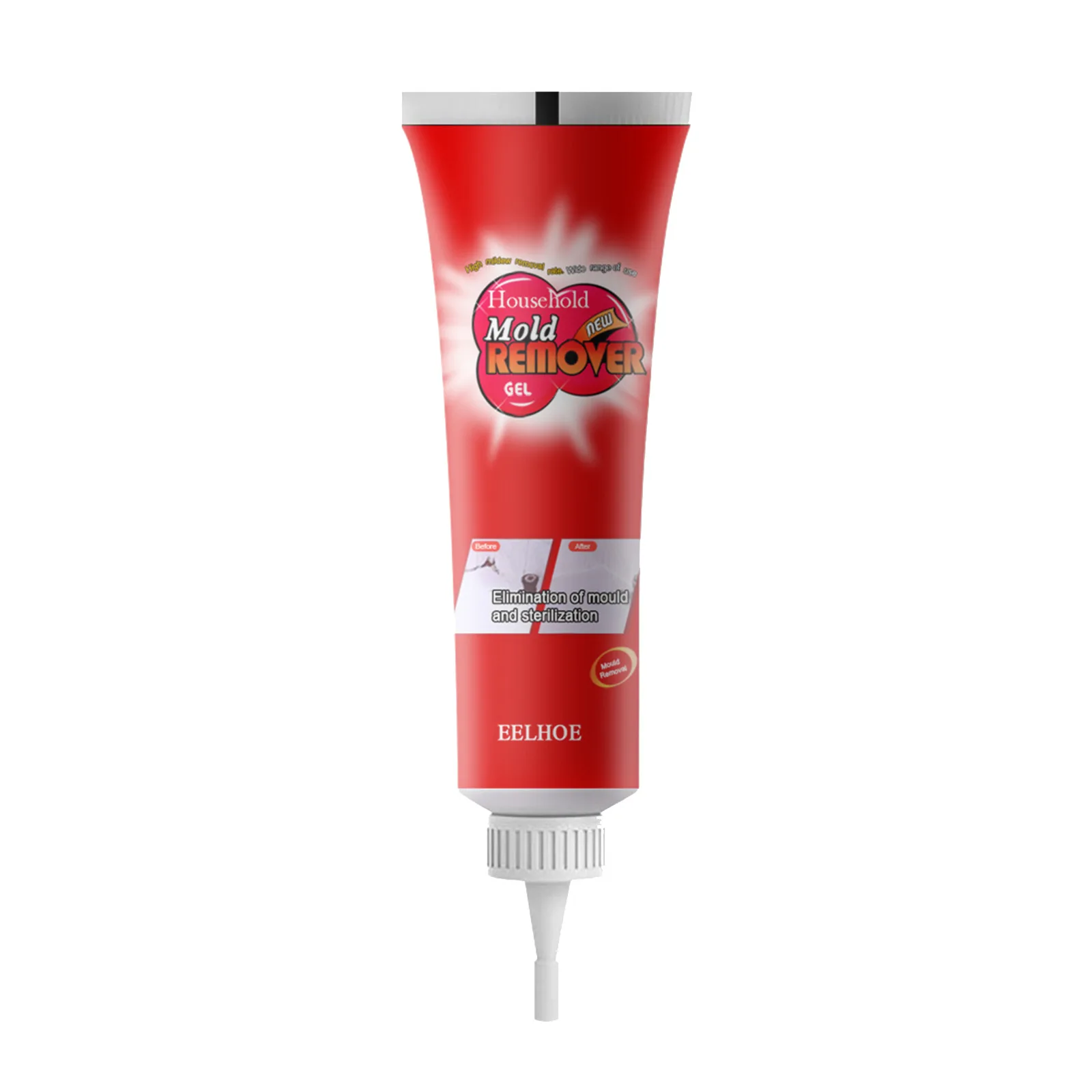 1/2PC Wall Mold Mildew Remover Cleaner Caulk Gel Pool Tile Gap Spot Mold Remover Washing Machine Bathroom Mildew Gel