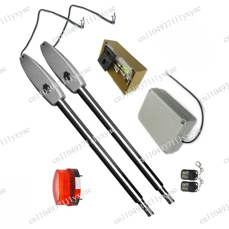 400KG Automatic Electric Swing Gate Opener Kit Pull Arm Drive Swing Door Operator Motor Actuator Multi Remote Control Optional