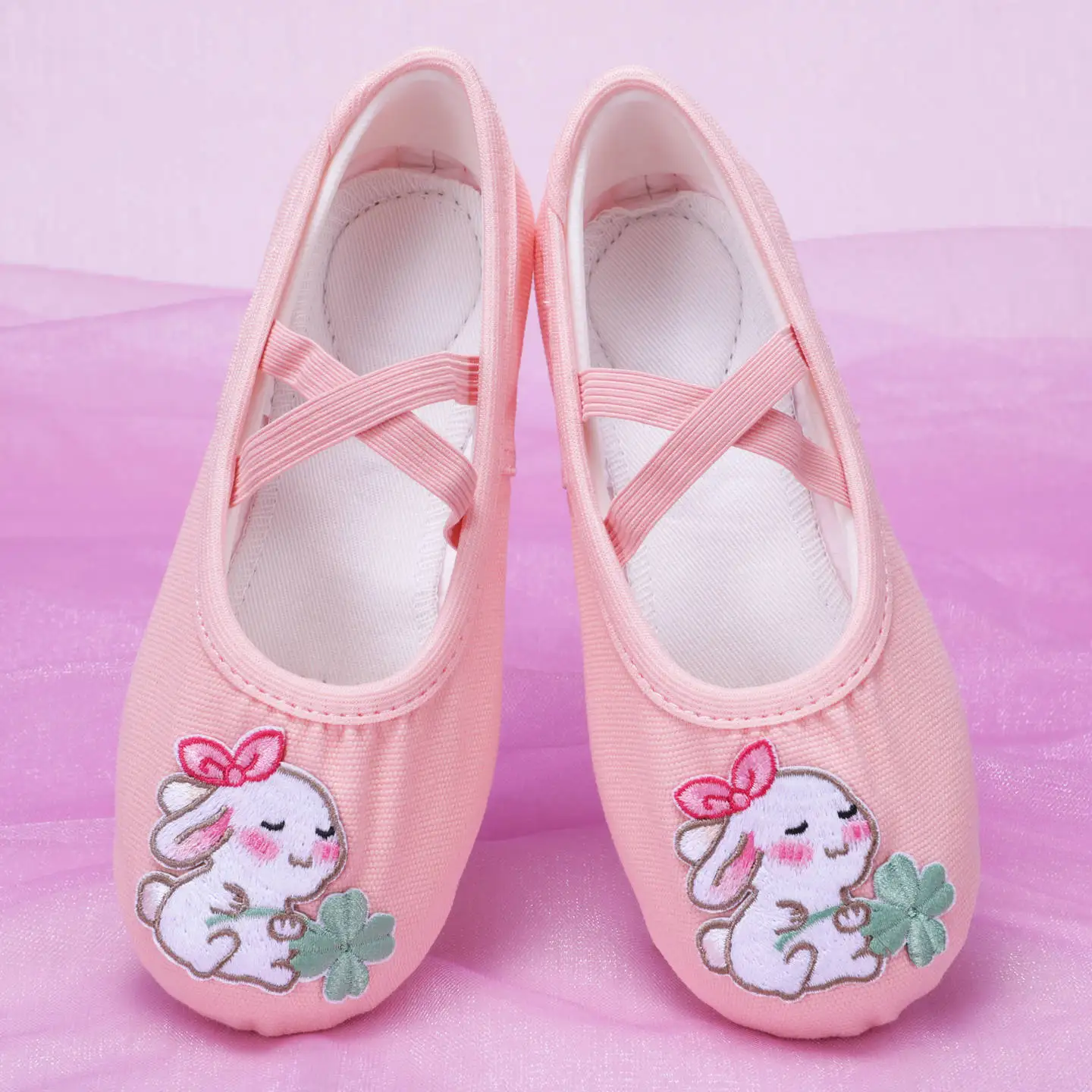 dance shoes Women's boots Ballet flats Women's boots heels for ladies Heels dancing shoes rabbit cartoon stage shoes accessories