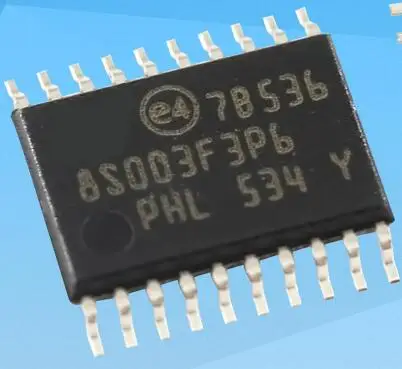 10個stm8s003f3p6値線、16 mhz stm8s 8ビットmcu stm8s003f3p6tr stm8s003f3f3p6 stm85003f3p6 8s003f3p6