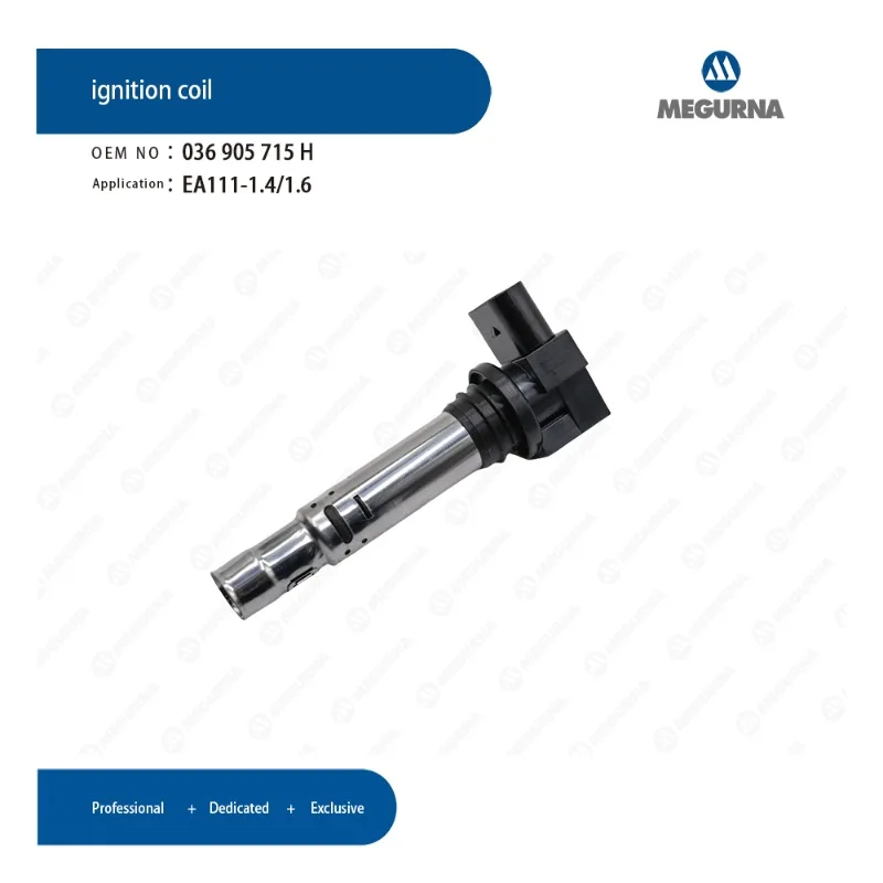 

MEGURNA 1/4pcs Ignition Coil 036905715H for VW Bora Beetle Passat Jetta Golf Polo Skoda Audi A1 A2 A3 1.2 1.4 1.6 EA111 Engine