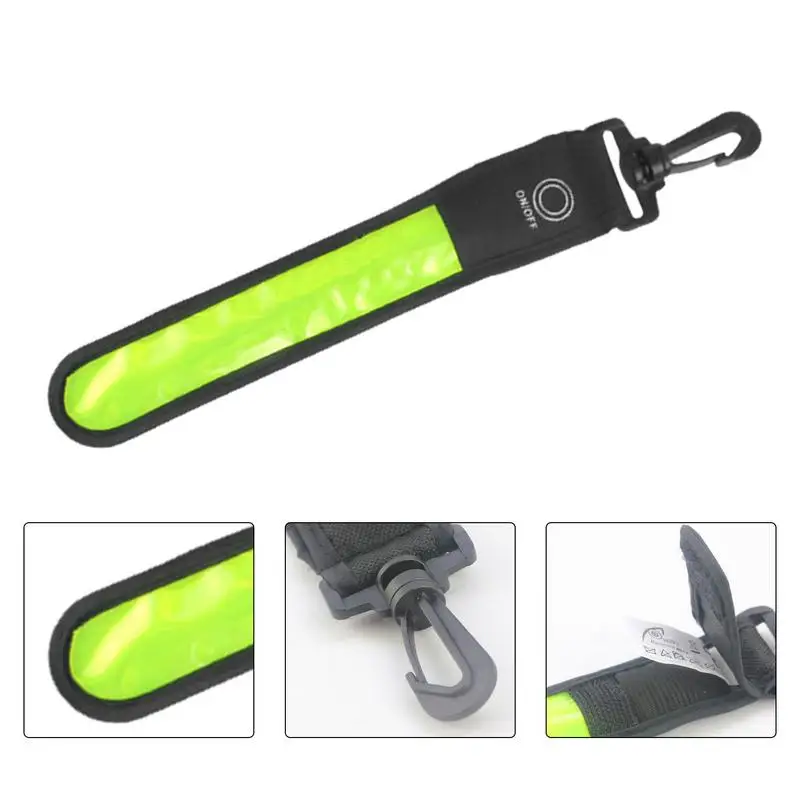 Reflective Accessories For School Bag Led Reflective Pendant Safety Reflectors Light Weight Safety Reflectors Reflective