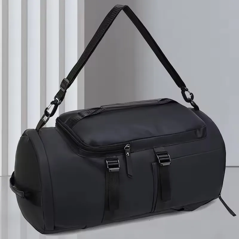 กระเป๋าเดินทางแฟชั่นใหม่ ความจุขนาดใหญ่ สำหรับว่ายน้ำ ฟิตเนส กันน้ำ น้ำหนักเบา แยกช่องเปียก/แห้ง สะพายไหล่และสะพายข้าง ใช้ได้กับรถยนต์