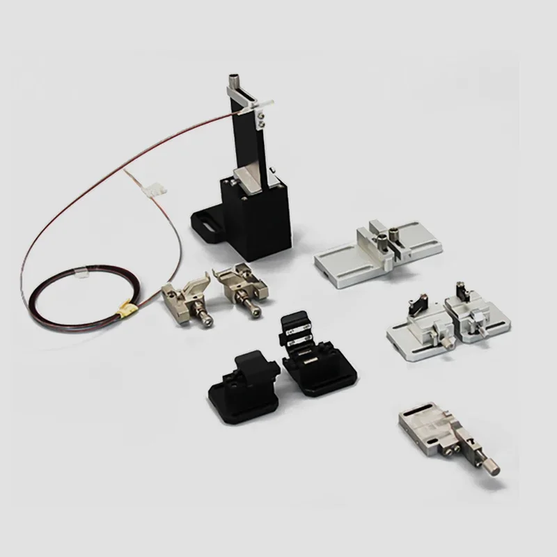 Custom fiber chucks and holders series for Optical Alignment System PLC Fiber Splitter Manufacturing