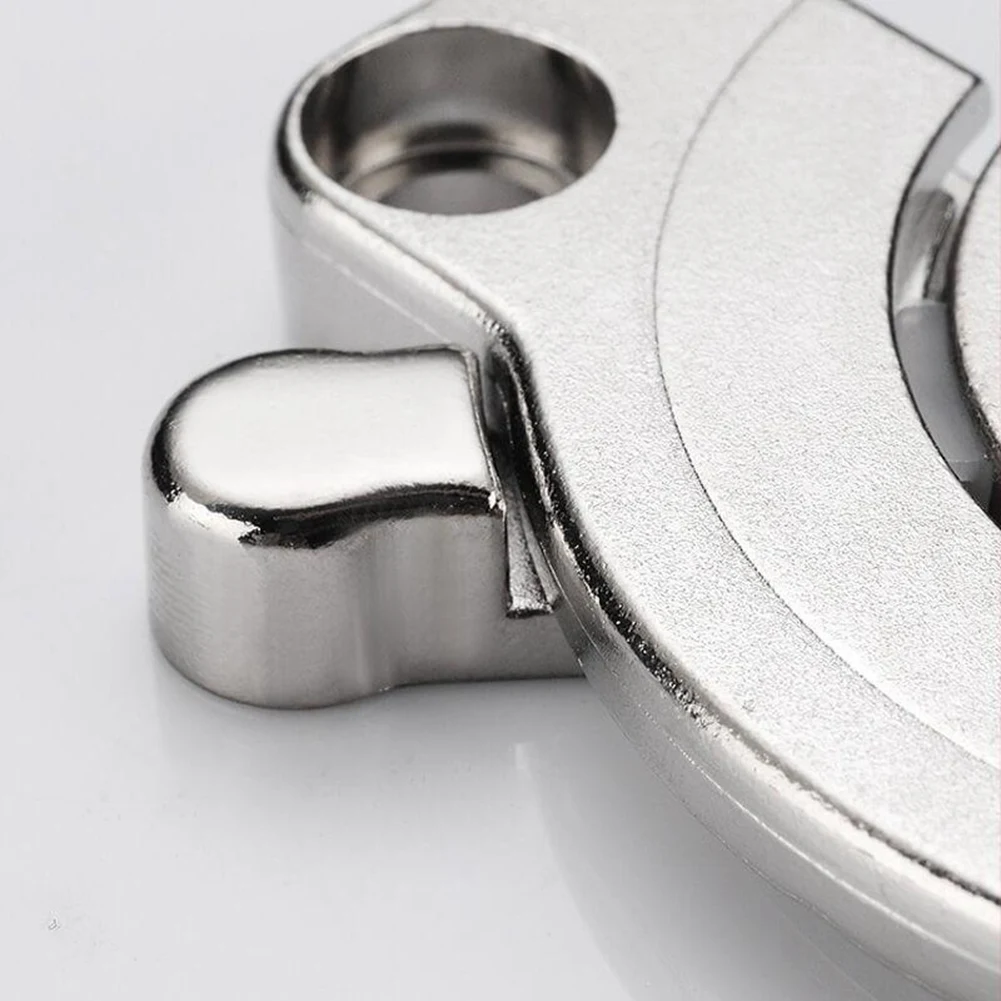 A27F-Desktop Assemble Connector Zinc Alloy Fasten Connector Extrusion Hinges Invisible Concealed Barrel Hinge Bearing
