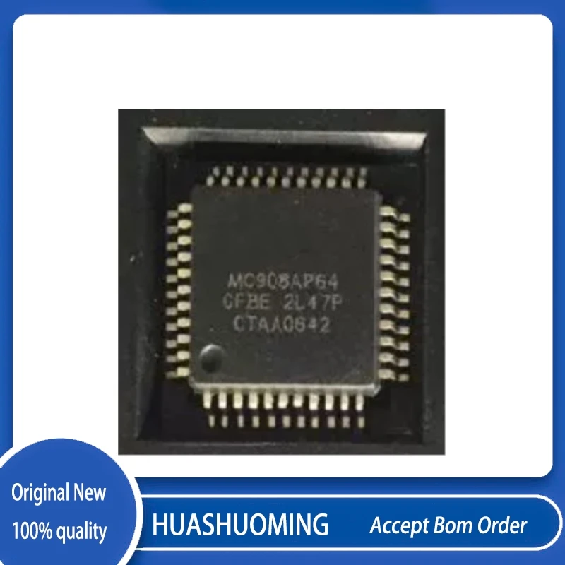 10Pcs/Lot MC908AP64ACFB MC908AP64ACFBE  MC908AP64    MC908AP64A  SAA7350GP   SAA7350G 7350  SAA7350   QFP44