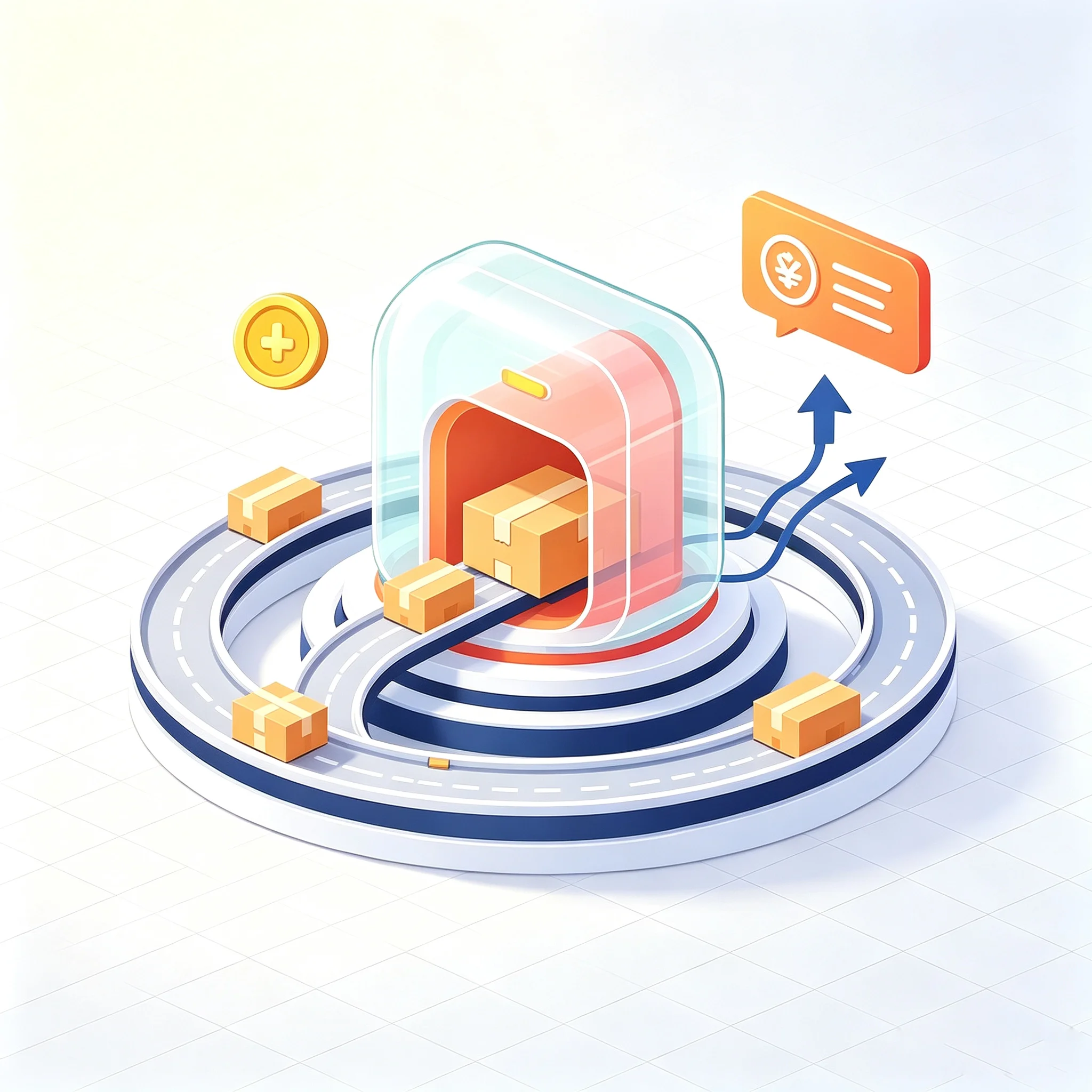 Customs management and the payment of taxes (BELASTING) increase logistics costs.