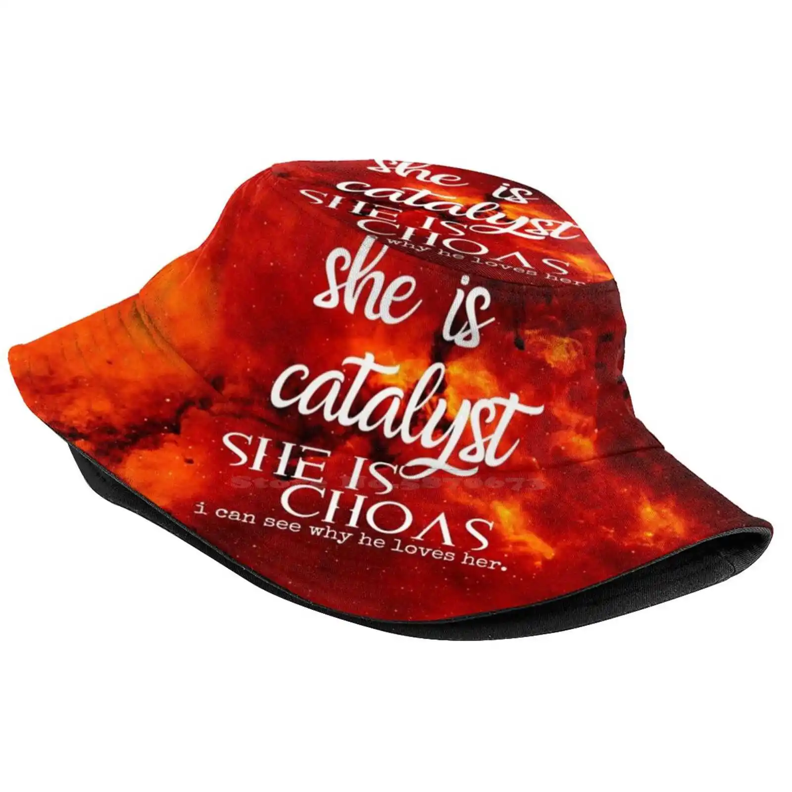 Catalyst & Chaos Sun Cap Fisherman Hat Bucket Hats The Illuminae Files Jay Kristoff Amie Kaufman Bookish Sci Fi Books Book